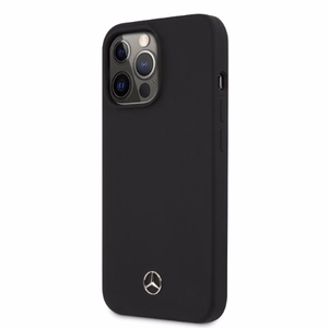 Mercedes Silikoninė Linija Magnetinis dėklas iPhone 13 Pro / iPhone 13 - juodas