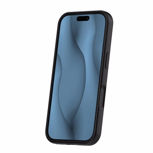 Silicone Thin Mag dėklas iPhone 17 Pro 6,3" juodas