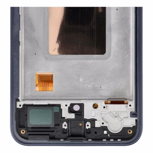 REWA lcd display for SAMSUNG A35 OLED black with frame