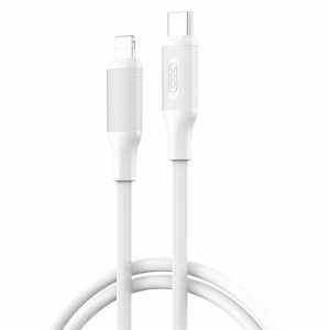 XO laidas NB-Q265A PD USB-C - Lightning 1,0m 27W, baltas
