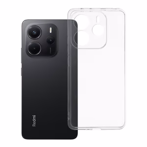 Dėklas telefonui 2 mm XIAOMI Redmi Note 14 5G (kameros apsauga) skaidrus