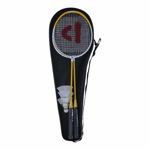 Donnay 6 dalių badmintono rinkinys dėkle, oranžinis