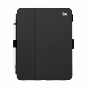 Speck Balance Folio atverčiamas dėklas, skirtas iPad 11" (2025) / 10.9" (2022), su Microban antimikrobine apsauga ir magnetine atrama, juodas
