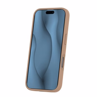 Silikoninis Thin Mag dėklas for iPhone 16e / 17e rudas