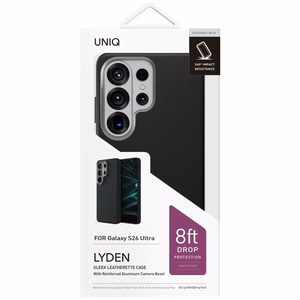 Uniq Lyden Dėklas for Samsung Galaxy S26 Ultra Magclick Charging - juodas