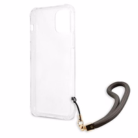 Guess GUHCP12SKSMAGR iPhone 12 mini 5.4 pilkas kietas dėklas Marble kolekcija