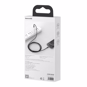 Baseus kabelis Tungsten USB - Lightning 2,0m 2,4A juodas