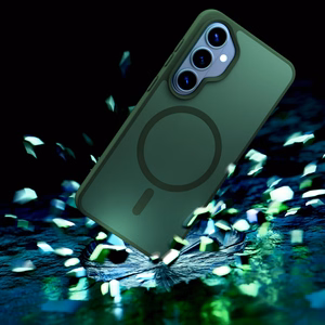 Samsung Galaxy S26+ - 3mk Smoke MagCase Green