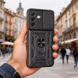 "Tech-Protect CamShield Pro" dėklas, skirtas "Samsung Galaxy A37 5G" - Juodas