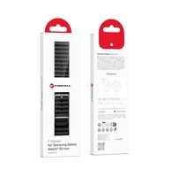 FORCELL F-DESIGN FS01 dirželis SAMSUNG Watch 20 mm juodas