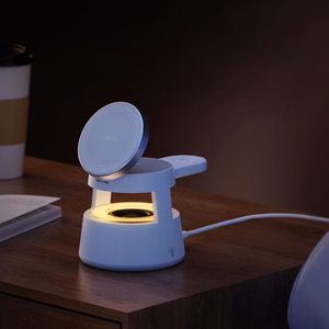 DUZZONA W23 5-in-1 magnetinė belaidžio įkrovimo stotis su Bluetooth garsiakalbiu