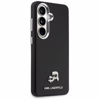 Karl Lagerfeld dėklas Saffiano KC Metal Logo MagSafe Samsung Galaxy S26 juodas
