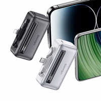 USAMS išorinė baterija 4500mAh USB-C/Lightning 20W PD Fast Charge sidabrinis XB Series 4K5CD23302 (US-CD233)