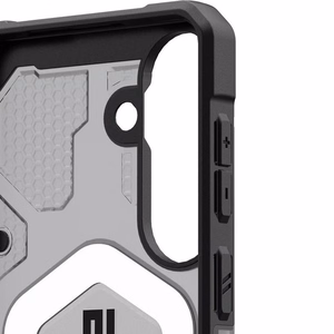 UAG Urban Armor Gear dėklas PATHFINDER CLEAR MAGNET su integruotu magnetu SAMSUNG S26 Plus, pilkšvai juodas