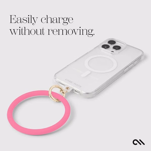 Case-Mate Phone Bangle riešo dirželis telefonui, fuksijų spalvos