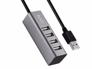 USB šakotuvas Hoco HB1 su 4 USB jungtimis