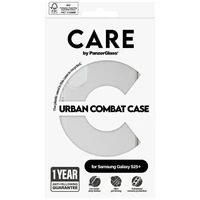 CARE by PanzerGlass Flagship Urban Combat dėklas Samsung Galaxy S25+ - skaidrus