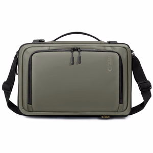 Tech-Protect Defender S50 kuprinė Ryanair ir Wizzar, 20L nešiojamam kompiuteriui - alyvuogių žalia