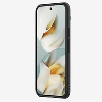 "Nillkin Super Frosted Shield Pro" magnetinis dėklas, suderinamas su "MagSafe", skirtas "Google Pixel 10 Pro XL" - Juodas