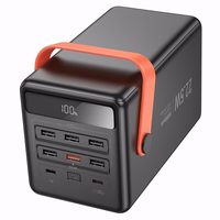 Išorinė baterija Power Bank Hoco J142 22.5W+PD20W 100000mAh juoda