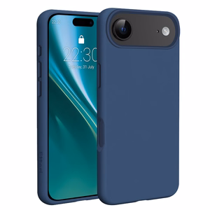 Etteri Silikoninis Mag dėklas for iPhone 17 Air tamsiai mėlynas