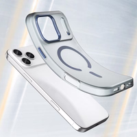 Dėklas telefonui iPhone 17 Pro - Magnētinis abrazyvinis dėklas, suderinamas su MagSafe - matinis mėlynas