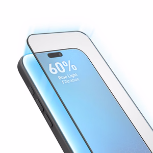 SBS Eyesafe grūdintas stiklas, skirtas iPhone 17 Pro Max/16 Pro Max, su aplikatoriumi