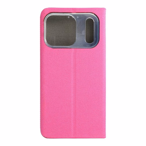 SENSITIVE knygos tipo dėklas telefonui IPHONE 17 Pro šviesiai rožinis