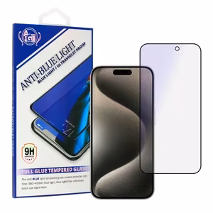 Apsauginis stiklas Anti-Mėlynas Pilnas Klijai Iphone 16