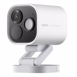Aqara G5 Pro PoE kamera su hub baltas