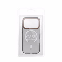 Dėklas GO ORANGE suderinamas su MagSafe telefonui IPHONE 17 Pro juodas