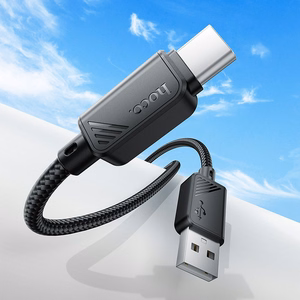 Kabelis USB A į USB C Hoco 3A 1 m X113 juodas