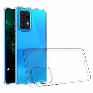 Чехол для Samsung A52 5G / A52 LTE ( 4G ) / A52S, задняя накладка Ultra Slim 0,5 мм, прозрачная