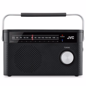 JVC RA-E315B – nešiojamasis radijas, juodas