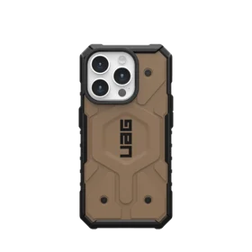 UAG Pathfinder MagSafe dėklas iPhone 15 Pro - rudas