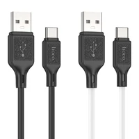 Kabelis USB-A į USB-C Hoco 3A 1 m X90 juodas