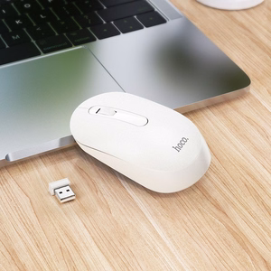 Wireless mouse Hoco GM14 white