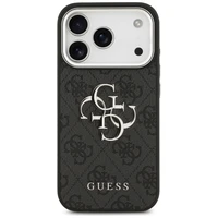 Guess 4G Big 4G Classic Logo dėklas telefonui iPhone 17 Pro Max - juodas