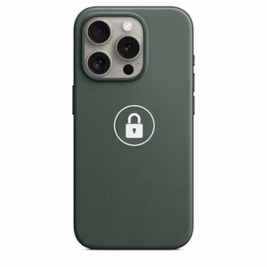 Чехол для телефона "FineWoven" для iPhone 15 Pro / Evergreen / в упаковке