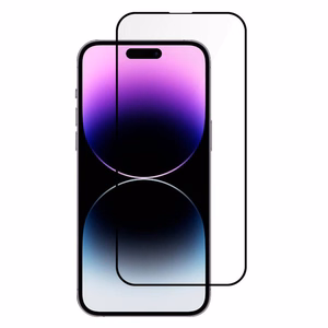 LCD apsauginis stikliukas Adpo 5D Full Glue Apple iPhone 14 Pro Max lenktas juodas