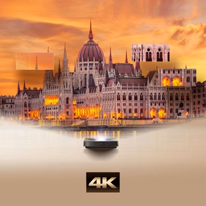 Hisense PT1 Ultra short throw projector UHD 4K (3840x2160) 3D Black