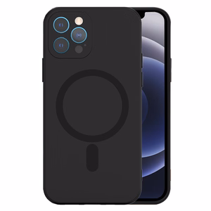 TEL PROTECT MagSilicone Dėklas Iphone 15 Pro juodas