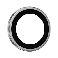 "Benks" grūdinto stiklo stiklas "Warrior Lens Protector" kameros apsauga, skirta "Samsung Galaxy S26 Ultra" (objektyvas 5 vnt.), sidabrinės spalvos