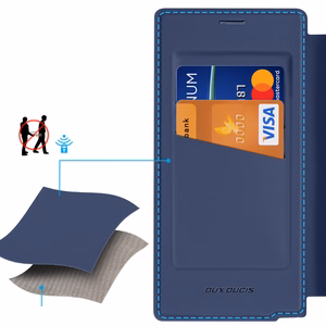 Dėklas Dux Ducis Skin X Pro skirtas Samsung S938 S25 Ultra mėlynas