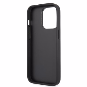 Karl Lagerfeld KLHCP14XG2CPS iPhone 14 Pro Max 6.7" sidabrinis/sidabrinis kietasis dėklas Blizgučiai Choupette Pleistras