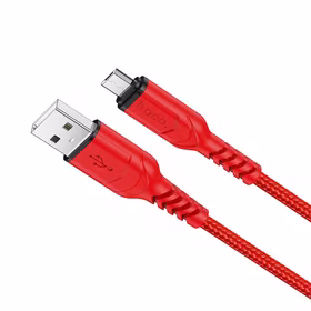 Kabelis USB-A į Micro USB Hoco 2,4A 1 m X59 raudonas