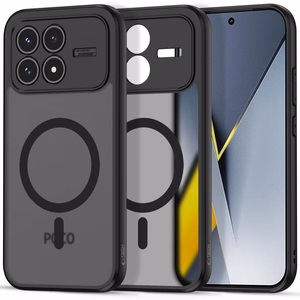 "Tech-Protect MagMat MagSafe" dėklas "Xiaomi Poco F8 Pro" - juodas