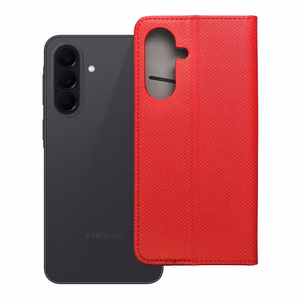 SMART CASE knyga SAMSUNG A37 5G raudona