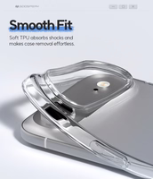 Dėklas Mercury Jelly Clear Apple iPhone 17 Pro Max skaidrus