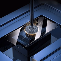 HOCO grūdintas stiklas HD 5D Guardian skydas (rinkinys 10in1) - iPhone 14 Pro Max juodas (G14)